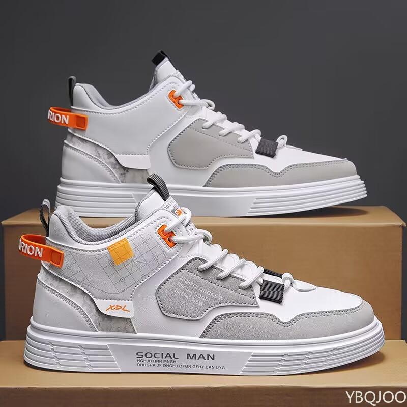 Мужская спортивная обувь с высоким верхом, весенняя мода, обувь для скейтборда на шнуровке, удобная и дышащая, мужская повседневная обувь для бега 46
Мужская спортивная обувь с высоким верхом, весенняя мода, обувь для скейтборда на шнуровке, удобная и дышащая, мужская повседневная обувь для бега 46