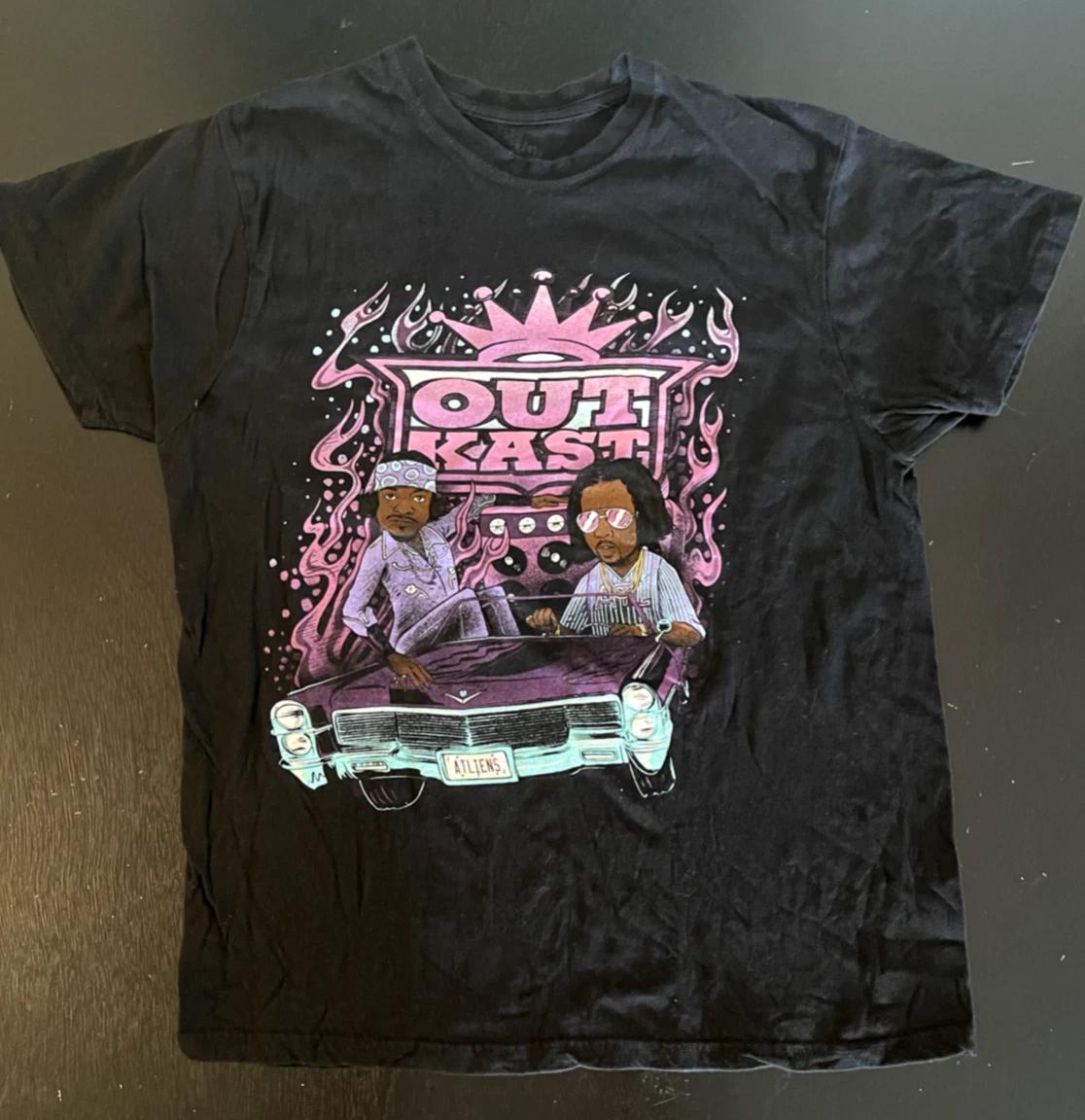 OUTKAST Mens Shirt Size Large - Short Sleeve ATLiens Cartoon Graphic Casual 4XL
OUTKAST Mens Shirt Size Large - Short Sleeve ATLiens Cartoon Graphic Casual 4XL