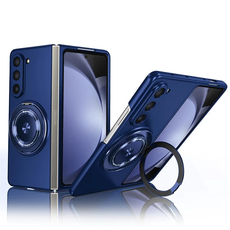 Для Samsung Galaxy Z Fold 7 6 5 4 3 Магнитное Кольцо-подставка Чехол для телефона с вращением на 360° Совместимый с MagSafe Жесткий Защитный Чехол Galaxy Z Fold7 синий
Для Samsung Galaxy Z Fold 7 6 5 4 3 Магнитное Кольцо-подставка Чехол для телефона с вращением на 360° Совместимый с MagSafe Жесткий Защитный Чехол Galaxy Z Fold7 синий