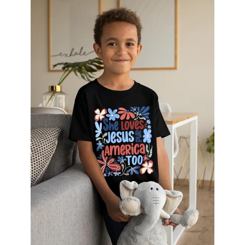 European Size Boy and Girl Design with Floral Patterns Round Neck Casual Summer Shirt Breathable and Comfortable 98cm чёрный
European Size Boy and Girl Design with Floral Patterns Round Neck Casual Summer Shirt Breathable and Comfortable 98cm чёрный