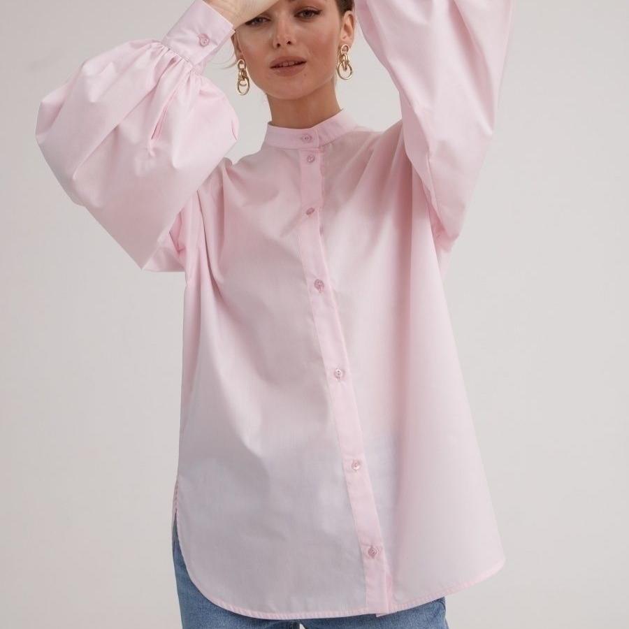 GMXIA Женская однотонная рубашка с длинным рукавом, весенне-летняя темпераментная универсальная свободная рубашка с круглым воротником XL розовый
GMXIA Женская однотонная рубашка с длинным рукавом, весенне-летняя темпераментная универсальная свободная рубашка с круглым воротником XL розовый