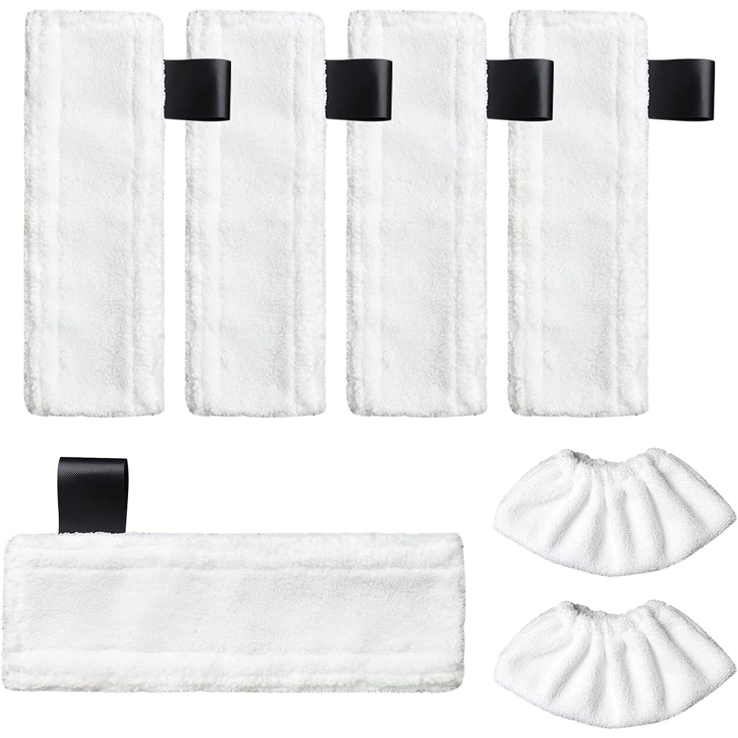 Steam Mop Replacement Pads Compatible for Steam Cleaner Microfiber Mop Cloth Steam Pocket Mop Pads Set for Floor Nozzle SC2 SC3 SC4 SC5 белый
Steam Mop Replacement Pads Compatible for Steam Cleaner Microfiber Mop Cloth Steam Pocket Mop Pads Set for Floor Nozzle SC2 SC3 SC4 SC5 белый