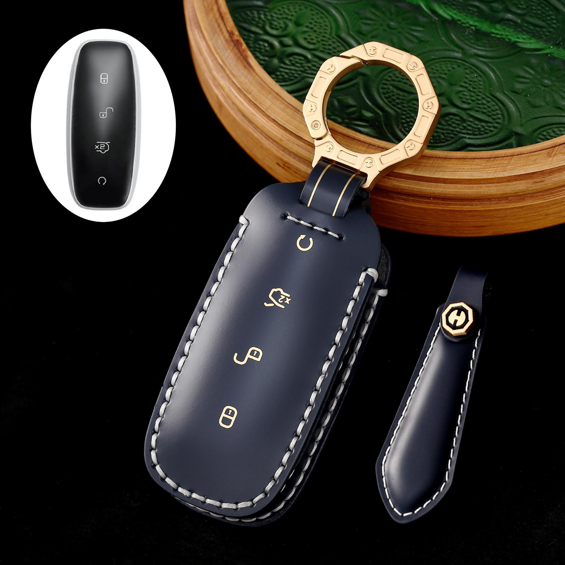 Suitable for Tengshi d9 key cover Special Tengshi N7 key case protective cover dmi/ev car buckle leather
Suitable for Tengshi d9 key cover Special Tengshi N7 key case protective cover dmi/ev car buckle leather