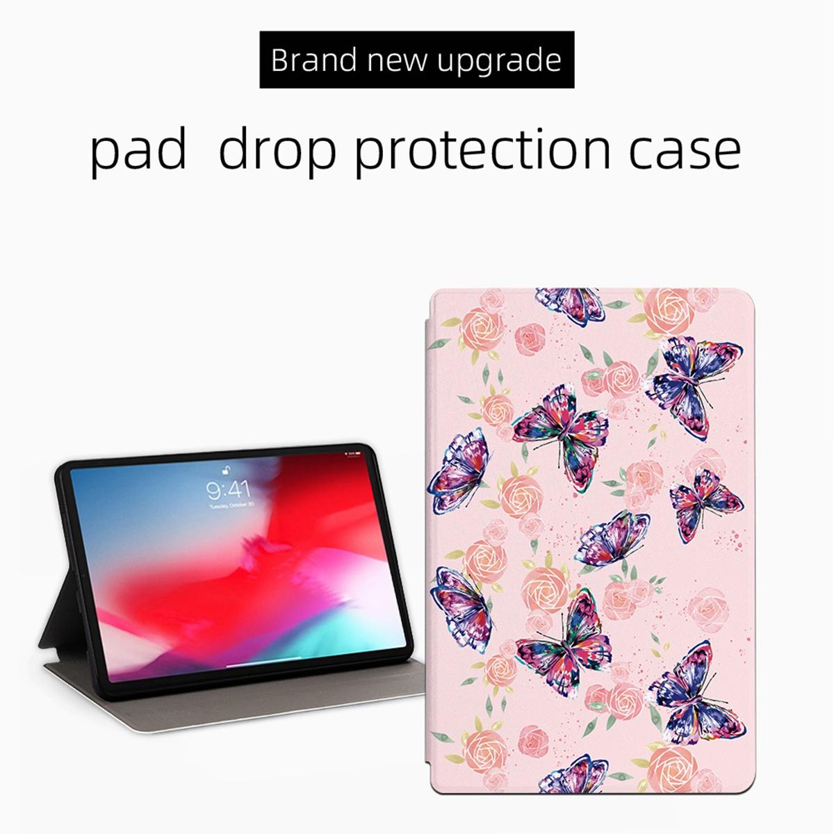 For iPad Pro 11 (2018)/(2020)/(2021)/(2022) Protective Case Folio Flip Cover Butterfly Printed Shockproof Tablet Case with Stand E
For iPad Pro 11 (2018)/(2020)/(2021)/(2022) Protective Case Folio Flip Cover Butterfly Printed Shockproof Tablet Case with Stand E