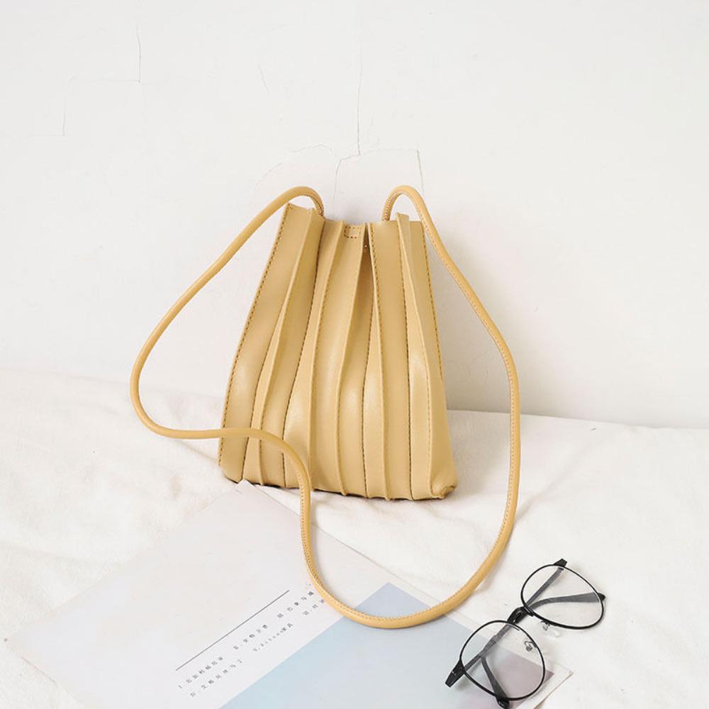 High Quality PU Mobile Phone Bag Mini Durable Single Shoulder Bag Pleated Soft Crossbody Bag жовтий
High Quality PU Mobile Phone Bag Mini Durable Single Shoulder Bag Pleated Soft Crossbody Bag жовтий