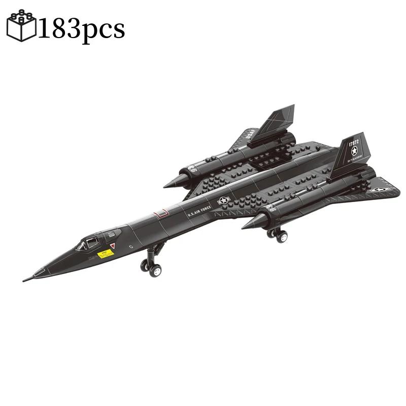 Creative Military SR-71 Blackbird Spy Plane Construction Blocks SetsMOC Package Assembly Bricks STEM Educational Playthings Present designed for S
Creative Military SR-71 Blackbird Spy Plane Construction Blocks SetsMOC Package Assembly Bricks STEM Educational Playthings Present designed for S