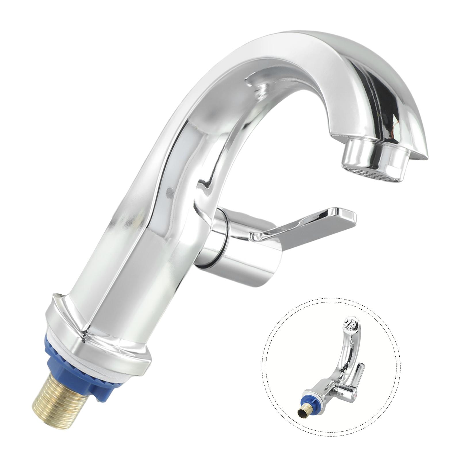 Коррозия ABS Ванная Раковина Смеситель Очиститель Воды серебряный