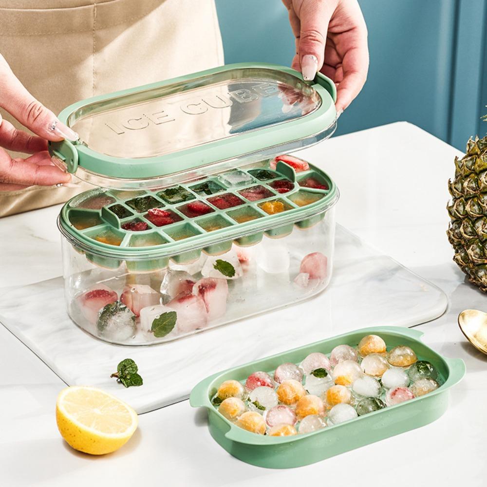 С крышкой и контейнером, пищевой силиконовый ящик для хранения кухонного бара, лоток для льда, форма для кубиков льда, лоток для кубиков льда
С крышкой и контейнером, пищевой силиконовый ящик для хранения кухонного бара, лоток для льда, форма для кубиков льда, лоток для кубиков льда
