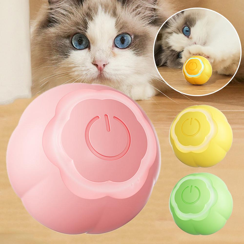 PDTO Cat LED Light Ball Автоматические катящиеся игрушки Забавная интерактивная игрушка для котенка
PDTO Cat LED Light Ball Автоматические катящиеся игрушки Забавная интерактивная игрушка для котенка