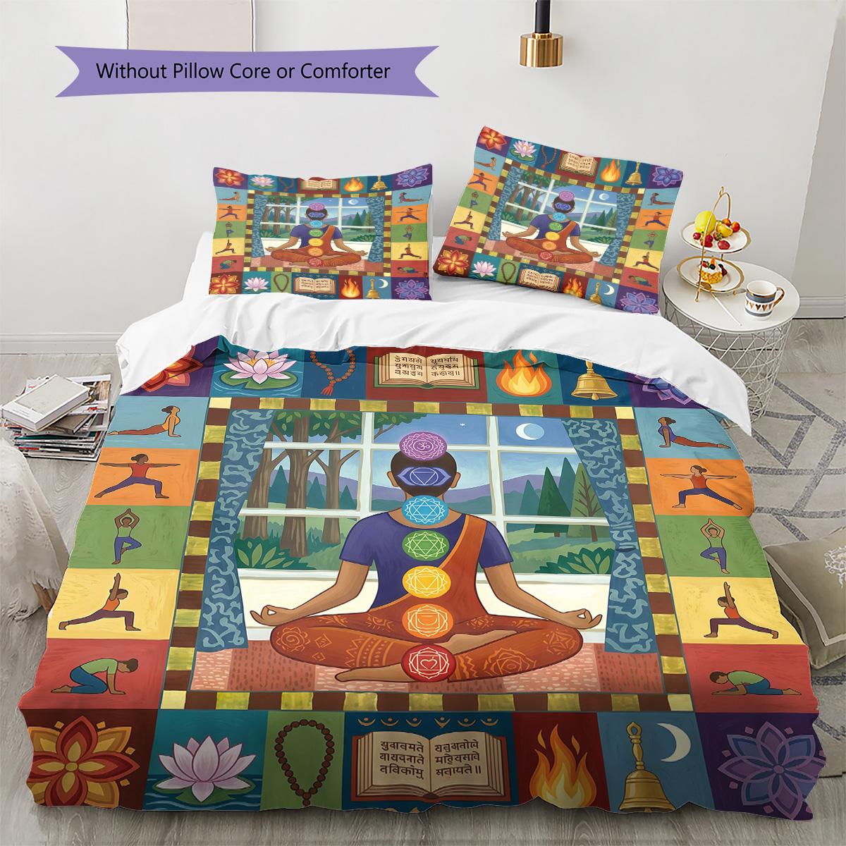 Cultural Puzzle Art Pattern Bedding Set Quilt Cover Pillowcase Home Decor Gift (1 * duvet cover + 2 * pillowcase, without core) 135x200cm
Cultural Puzzle Art Pattern Bedding Set Quilt Cover Pillowcase Home Decor Gift (1 * duvet cover + 2 * pillowcase, without core) 135x200cm