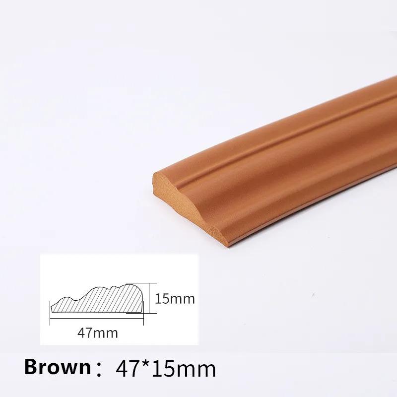 1PC 2m/78.74inch Soft Material Self-Adhesive Wall Trim Line Baseboard Ceiling Decor 3D Sticker Background Wall Molding Line Wall 2m коричневий
1PC 2m/78.74inch Soft Material Self-Adhesive Wall Trim Line Baseboard Ceiling Decor 3D Sticker Background Wall Molding Line Wall 2m коричневий