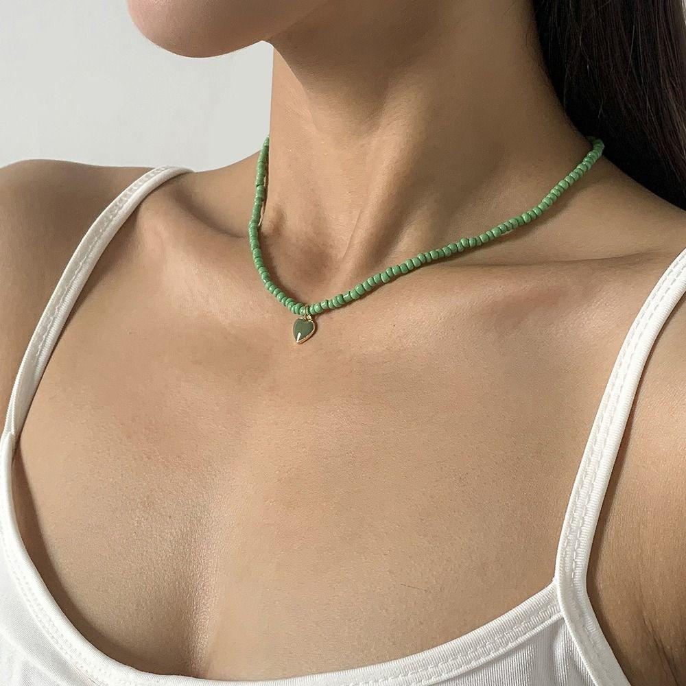 Pendant Girl Gift Choker Rice Bead Bohemia Necklace Fashion Jewelry Women Necklace Sweater Chain
Pendant Girl Gift Choker Rice Bead Bohemia Necklace Fashion Jewelry Women Necklace Sweater Chain
