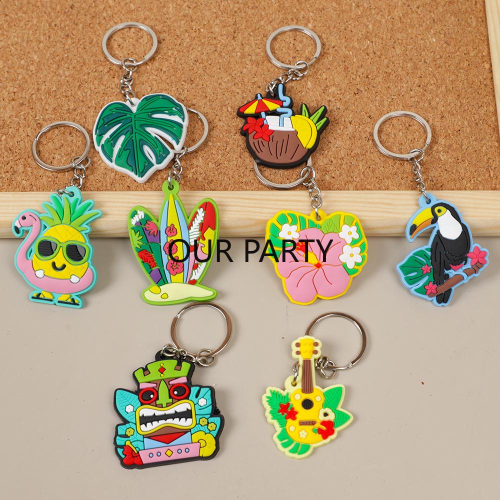 8Pcs Tropical Hawaii Theme PVC Keychain Flamingo Flower Backpack Pendant for Beach Wedding Birthday Party Favors Decoration
8Pcs Tropical Hawaii Theme PVC Keychain Flamingo Flower Backpack Pendant for Beach Wedding Birthday Party Favors Decoration