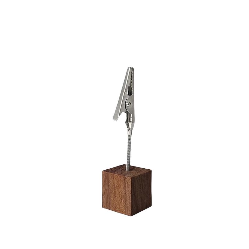 Wooden Photo & Message Holder with Base Clip
Wooden Photo & Message Holder with Base Clip