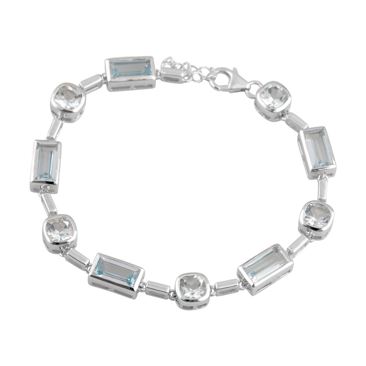 Срібний браслет з натуральним топазом 8.175ct (2126478) 19-21cm небо синє світло кольору
Срібний браслет з натуральним топазом 8.175ct (2126478) 19-21cm небо синє світло кольору