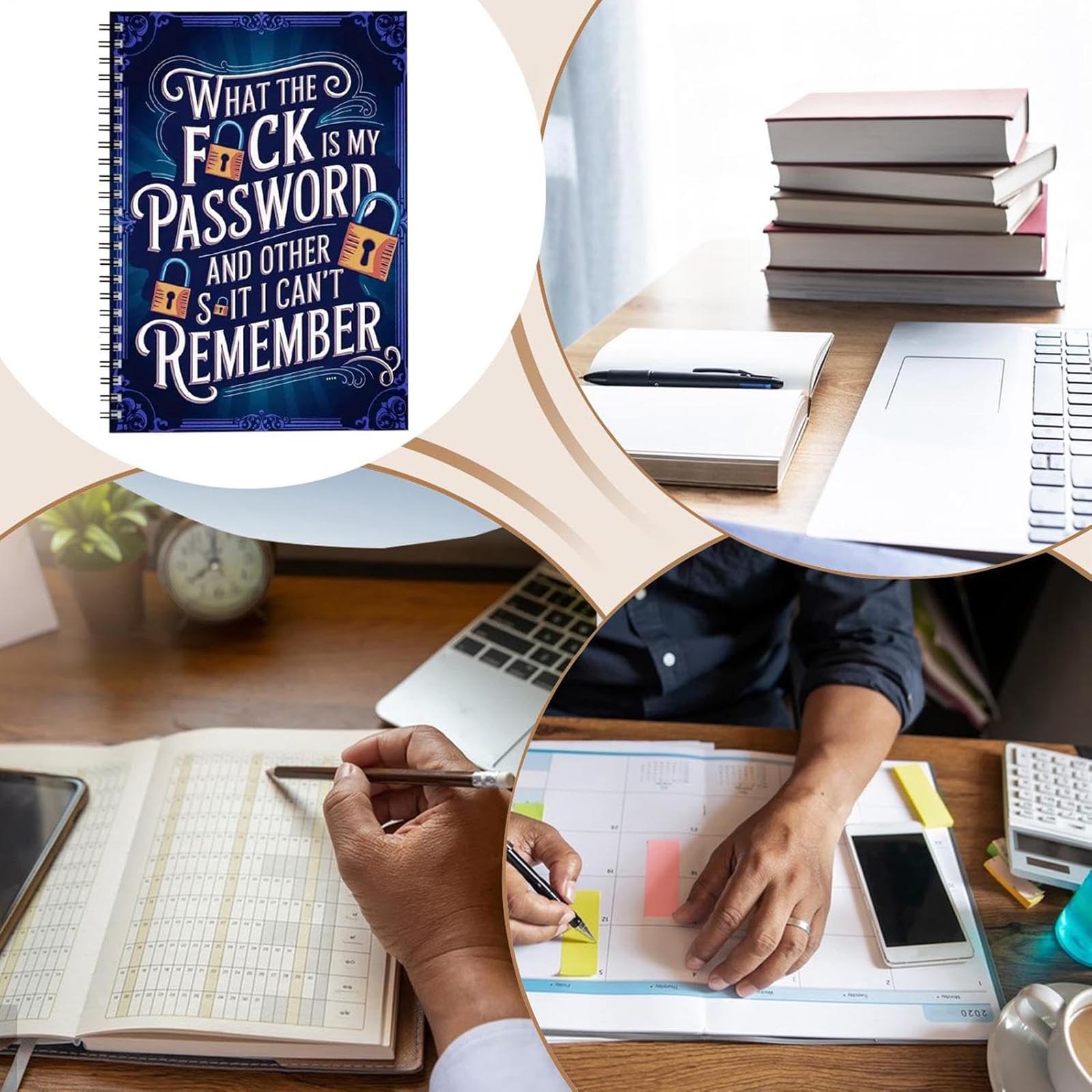 Spiral Codebook, Information Management Notebook, Easy-to-Use Notebook, Privacy And Security Assistant, Practical Tool One Size
Spiral Codebook, Information Management Notebook, Easy-to-Use Notebook, Privacy And Security Assistant, Practical Tool One Size