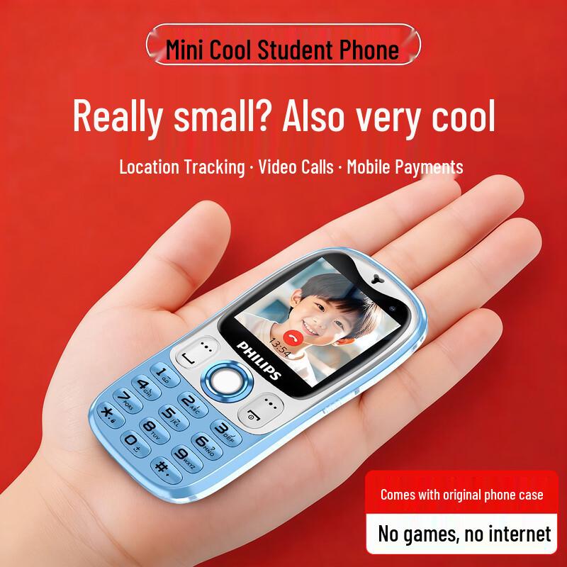 Philips Z9 4G Non-Smart Phone for Students & Seniors (CN version) Precise GPS & Video Call Bundle
Philips Z9 4G Non-Smart Phone for Students & Seniors (CN version) Precise GPS & Video Call Bundle