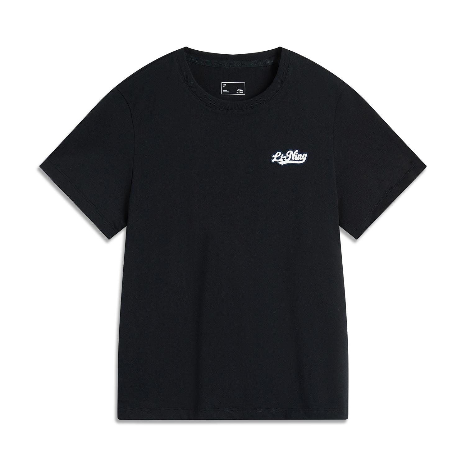 Li-Ning Round Neck Letter Casual Knitted Sports Short Sleeve T-Shirt Women Tops Black AHSU530-3 S
Li-Ning Round Neck Letter Casual Knitted Sports Short Sleeve T-Shirt Women Tops Black AHSU530-3 S