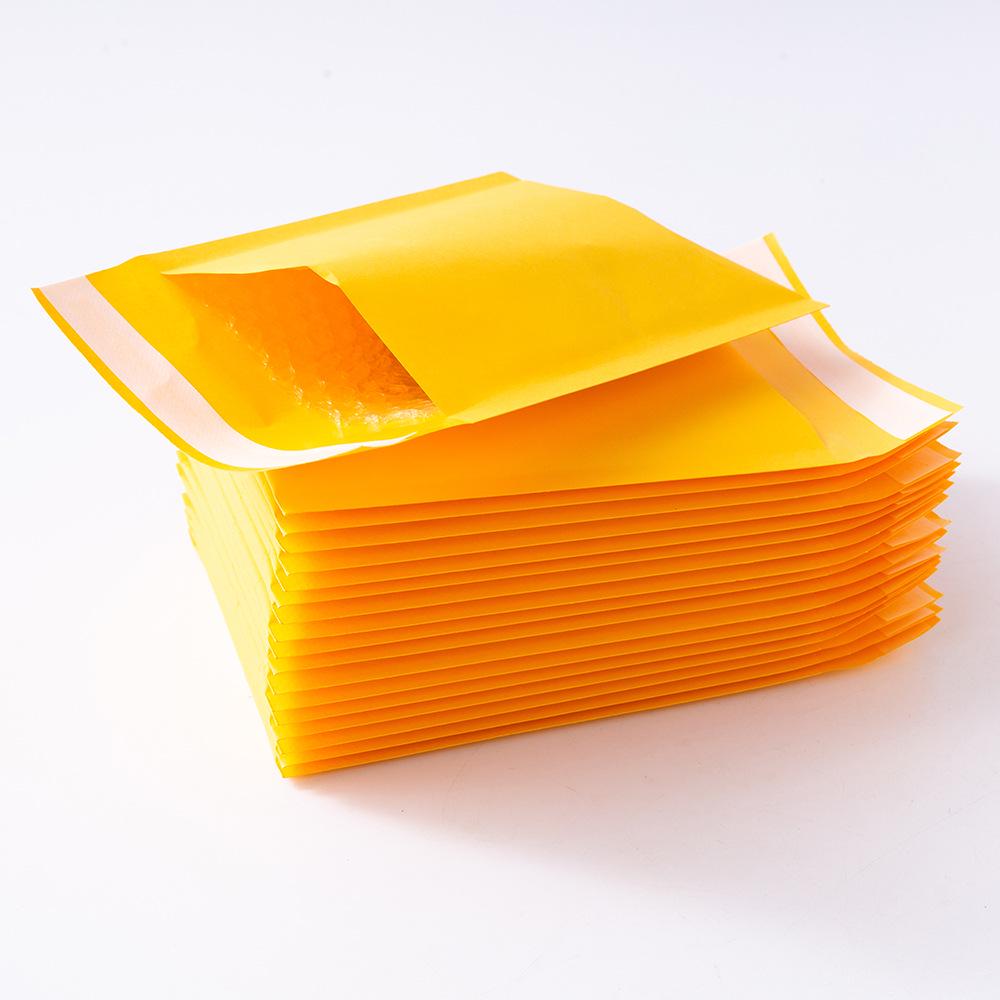 Толстый желтый крафтовый пакет с пузырьковой пленкой - Самоклеящаяся упаковка для одежды 145g Kraft Paper Bubble Bag; Box 16x16/620 pcs
Толстый желтый крафтовый пакет с пузырьковой пленкой - Самоклеящаяся упаковка для одежды 145g Kraft Paper Bubble Bag; Box 16x16/620 pcs