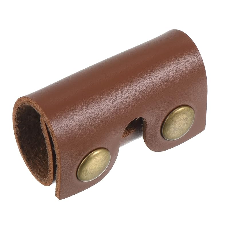 PATIKIL Leather razor head protection cover Double edge safety razor head protection sheath shaver tip cover for travel brown
PATIKIL Leather razor head protection cover Double edge safety razor head protection sheath shaver tip cover for travel brown