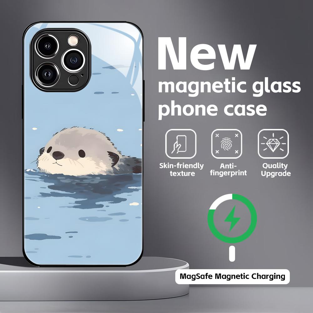 cute Otter Phone Case For iPhone17 16 15 14 13 12 11 X XR XS 8 Plus Mini Pro Max Glass Magnetic Case iPhone 13 Pro
cute Otter Phone Case For iPhone17 16 15 14 13 12 11 X XR XS 8 Plus Mini Pro Max Glass Magnetic Case iPhone 13 Pro
