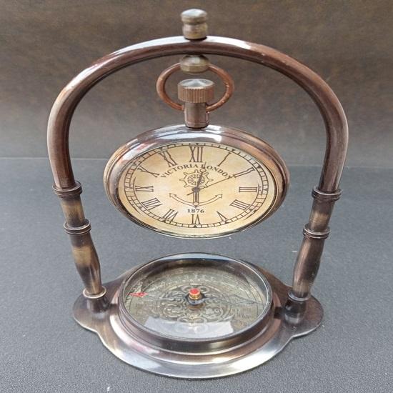 Nautical Ship Table Clock, Desk Maritime Compass with Hanging Watch, Style Desktop Compass, Fathers day , Mom Gift
Nautical Ship Table Clock, Desk Maritime Compass with Hanging Watch, Style Desktop Compass, Fathers day , Mom Gift