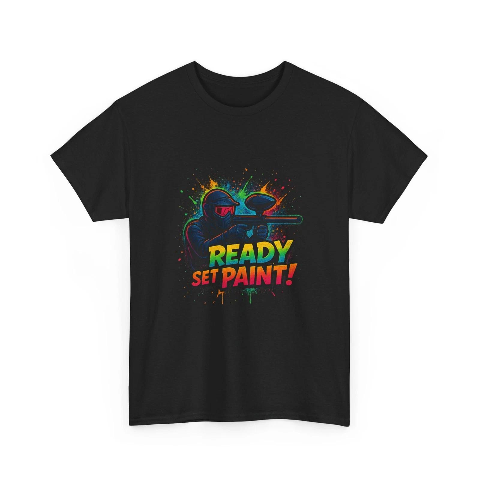 Ready Set Paint! Tee | Paintball Mask Graphic Shirt, Cool T-Shirt, Paintball Aim S
Ready Set Paint! Tee | Paintball Mask Graphic Shirt, Cool T-Shirt, Paintball Aim S