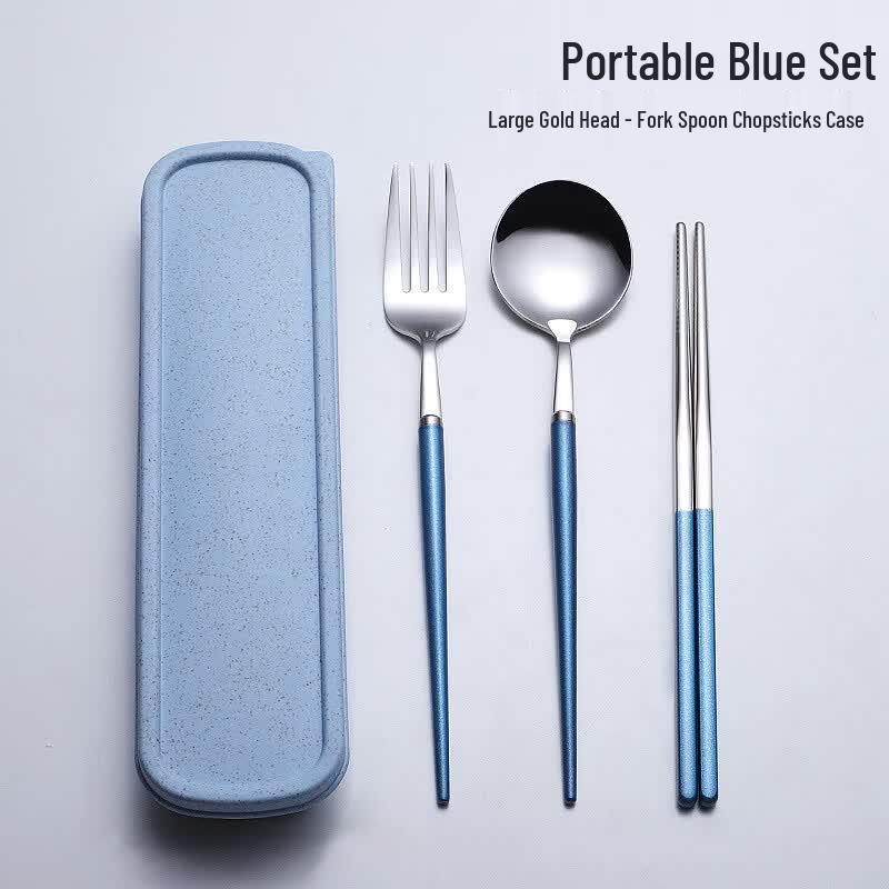 Qianxing Portable 304 Stainless Steel Cutlery Set
Qianxing Portable 304 Stainless Steel Cutlery Set
