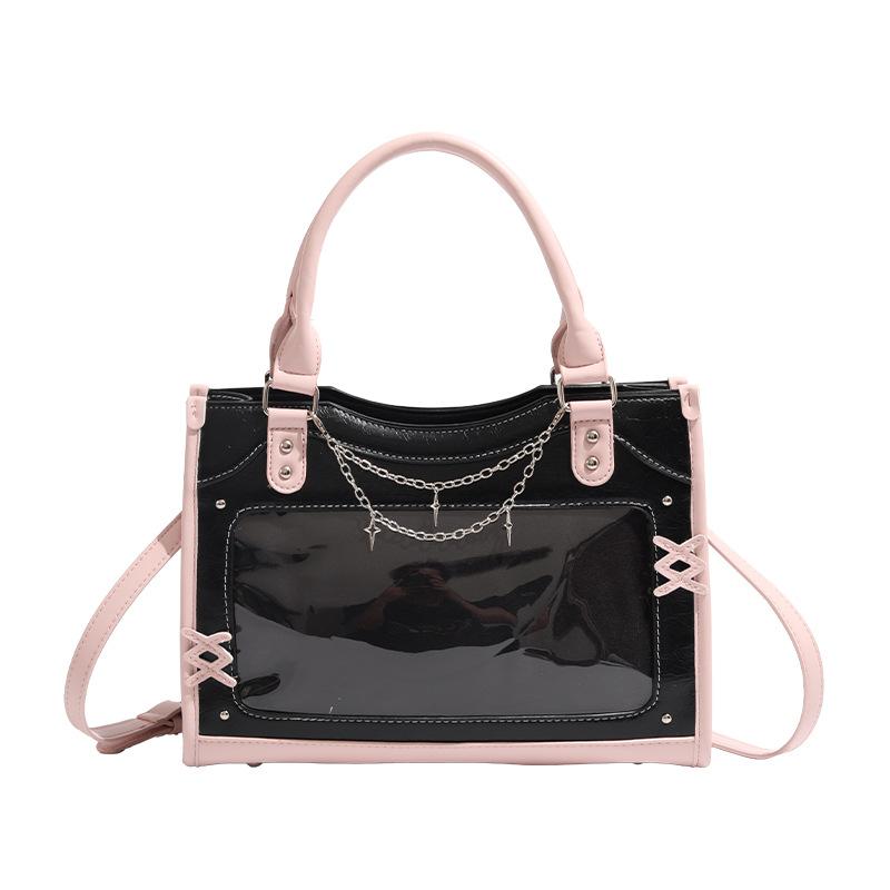Japanese Anime Small Appetite Pain Bag Small Number of High Grade Sweet Cool Handbag чёрный
Japanese Anime Small Appetite Pain Bag Small Number of High Grade Sweet Cool Handbag чёрный