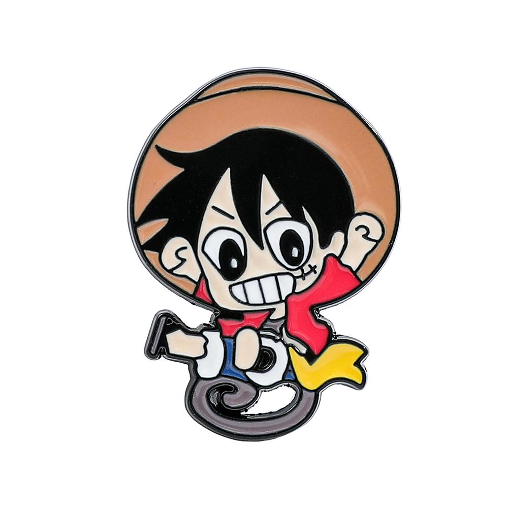 Cute Portgas·D·Ace Monkey D. Luffy Enamel Pin Creative Brooch Metal Badge Jewelry for Clothing And Backpack Accessories Gift
Cute Portgas·D·Ace Monkey D. Luffy Enamel Pin Creative Brooch Metal Badge Jewelry for Clothing And Backpack Accessories Gift