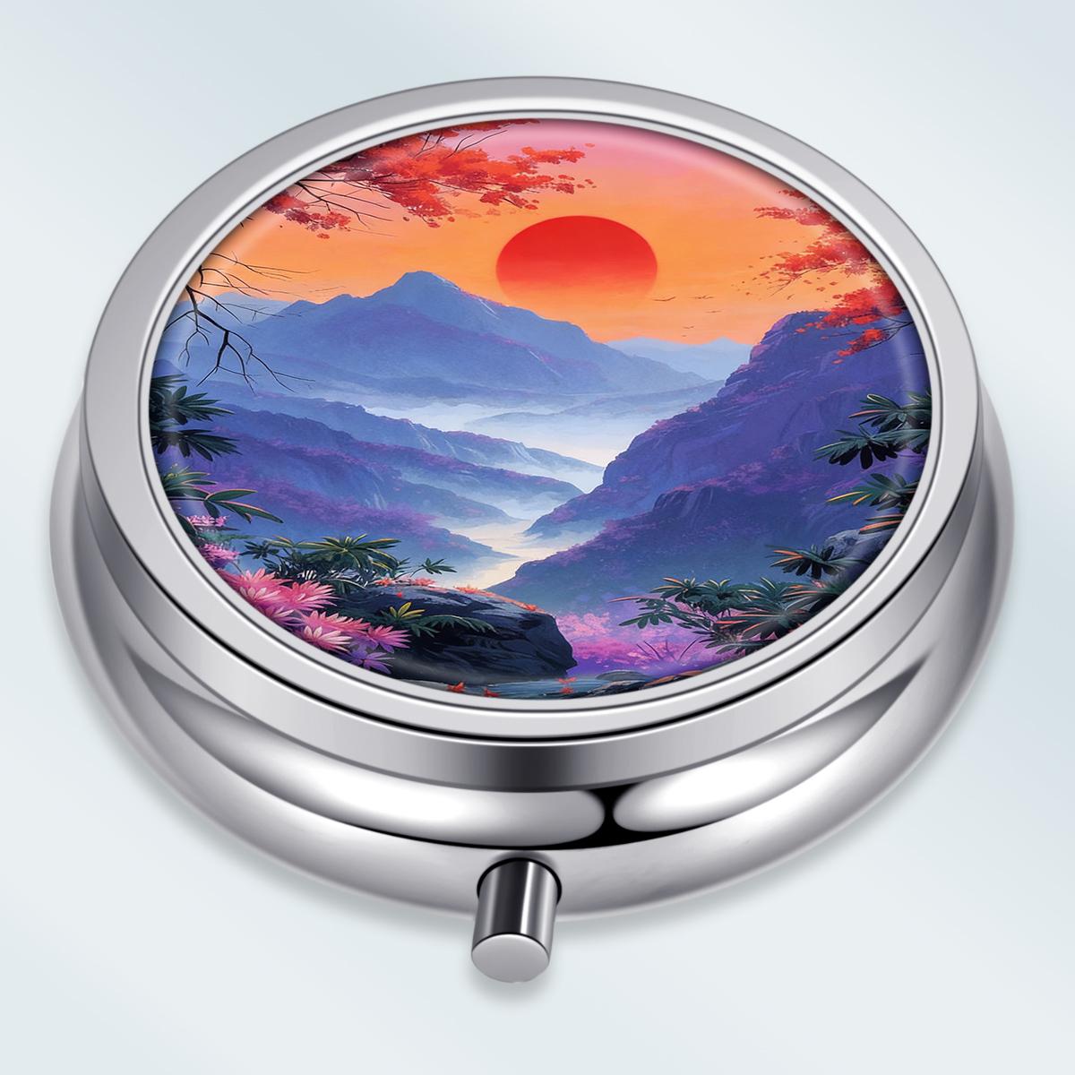 Portable Pill Box with 3 Compartments, Mini Metal Medicine Organizer Case, Cute Printed Pill Container for Vitamins, Pills, Jewelry, Travel, Daily Use різнокольоровий
Portable Pill Box with 3 Compartments, Mini Metal Medicine Organizer Case, Cute Printed Pill Container for Vitamins, Pills, Jewelry, Travel, Daily Use різнокольоровий