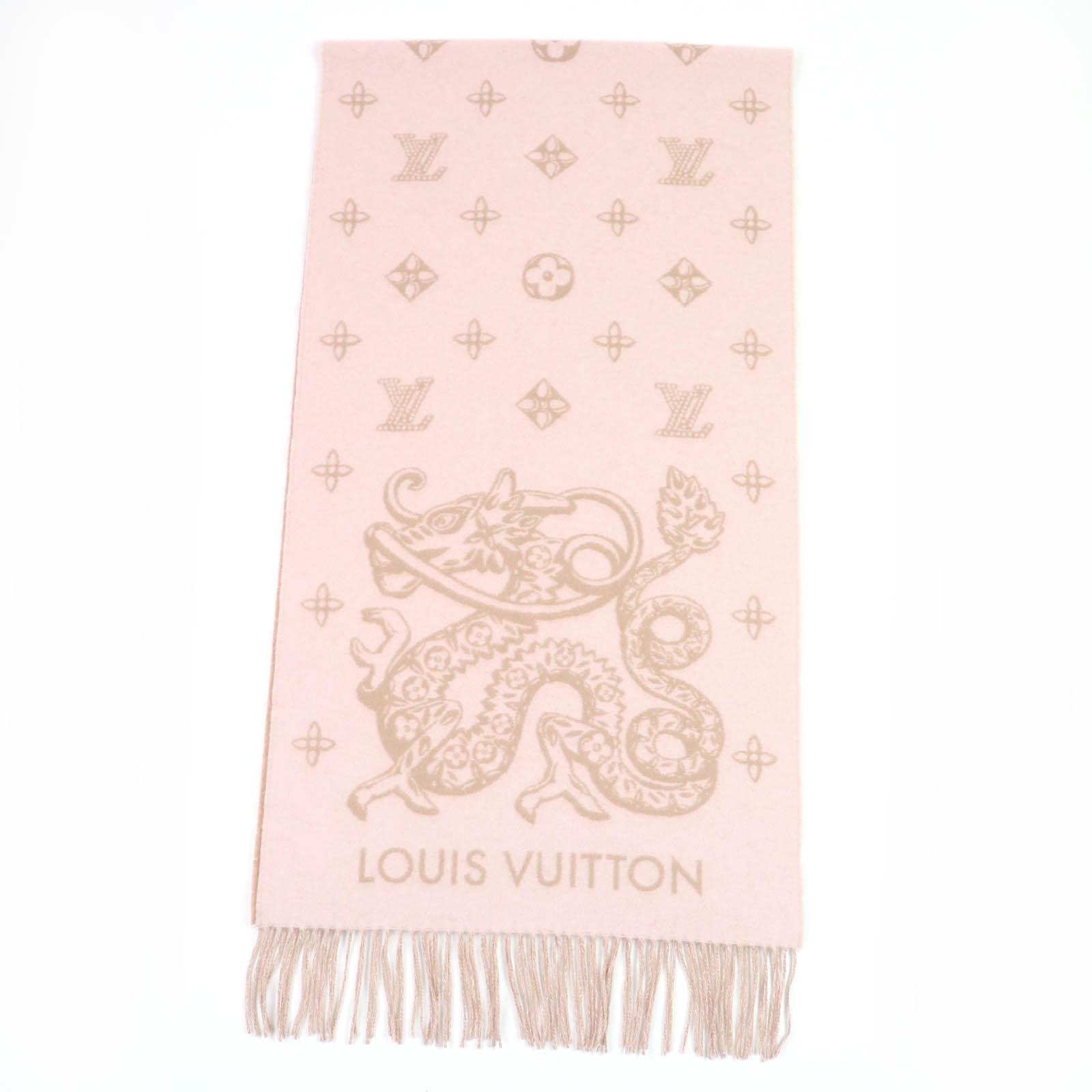 Чудовий шарф LOUIS VUITTON Echarpe Reykjavik Precious Dragon рожевий кашемір M79543 Б/в
Чудовий шарф LOUIS VUITTON Echarpe Reykjavik Precious Dragon рожевий кашемір M79543 Б/в