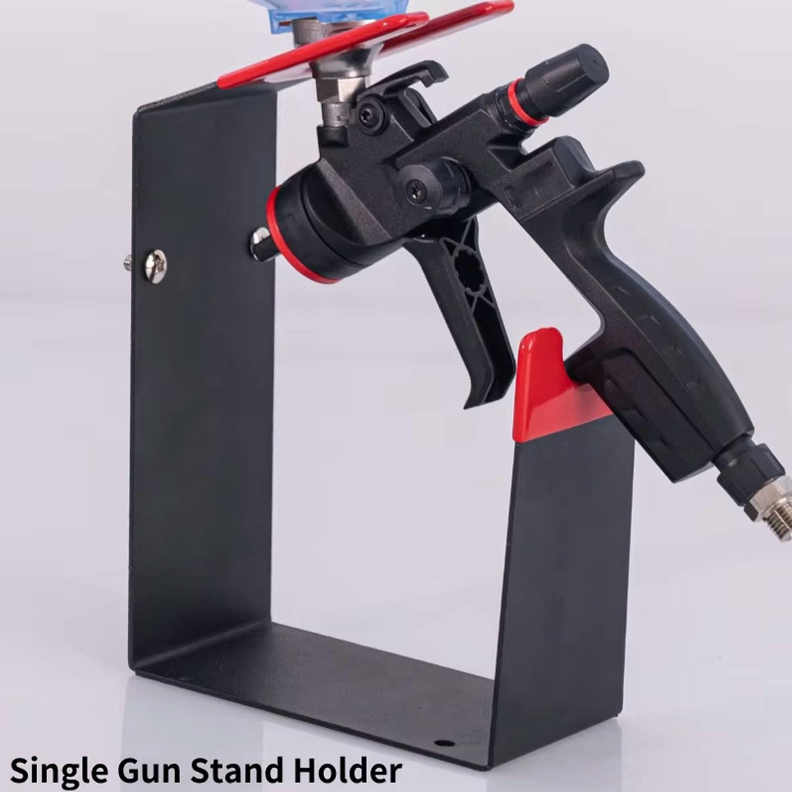 Universal Paint Gun Holder for HVLP/LVLP Spray Guns Fits Gravity Siphon Pressure Feed Types Auto Body Shop Tool Rack 1 Hook Stand Holder
Universal Paint Gun Holder for HVLP/LVLP Spray Guns Fits Gravity Siphon Pressure Feed Types Auto Body Shop Tool Rack 1 Hook Stand Holder