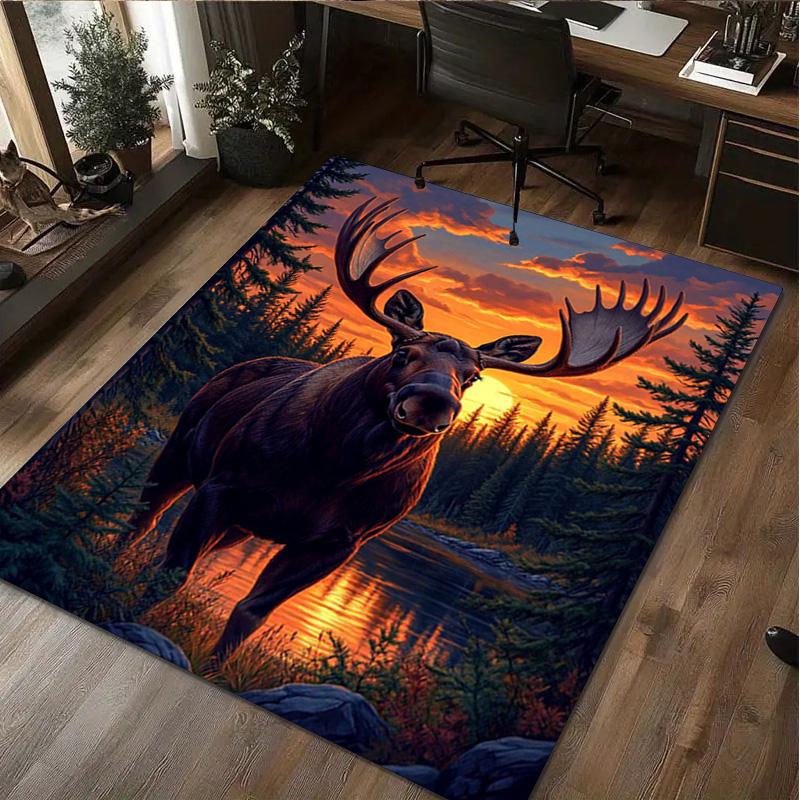 1Pc Moose Print Rug - home decoration Carpet For Living Room Bedroom Flooring Computer Chair Area Rug 40x60cm( 15x23in )
1Pc Moose Print Rug - home decoration Carpet For Living Room Bedroom Flooring Computer Chair Area Rug 40x60cm( 15x23in )