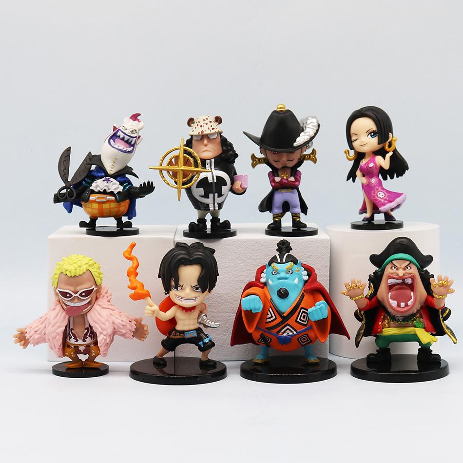 8pcs /set Anime One Piece Figures Model Dolls Playthings Adorable Luffy Oka Shichibukai Ace Boa Hancock Jinbe Collection Playthings
8pcs /set Anime One Piece Figures Model Dolls Playthings Adorable Luffy Oka Shichibukai Ace Boa Hancock Jinbe Collection Playthings