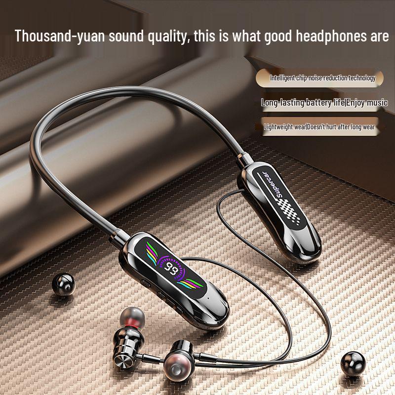 2025 Wireless Neck-Hanging Bluetooth Headset with Digital Display and Long Standby - Features Ear Monitor and K-Song Direct Functions.
2025 Wireless Neck-Hanging Bluetooth Headset with Digital Display and Long Standby - Features Ear Monitor and K-Song Direct Functions.