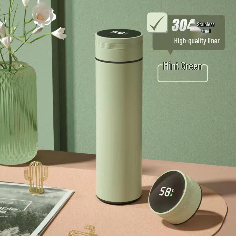 Smart Temperature Display 304 Stainless Steel Tea Infuser Thermos
Smart Temperature Display 304 Stainless Steel Tea Infuser Thermos
