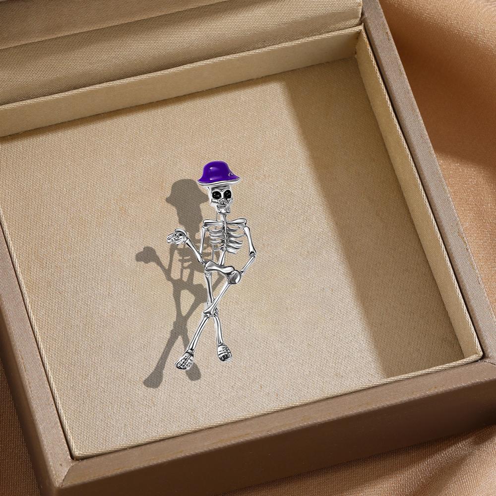 Halloween Skeleton Brooch Universal Metal Bottom Boot Personalized Versatile Clothes Backpack Scarf Accessories Brooch фіолетовий
Halloween Skeleton Brooch Universal Metal Bottom Boot Personalized Versatile Clothes Backpack Scarf Accessories Brooch фіолетовий
