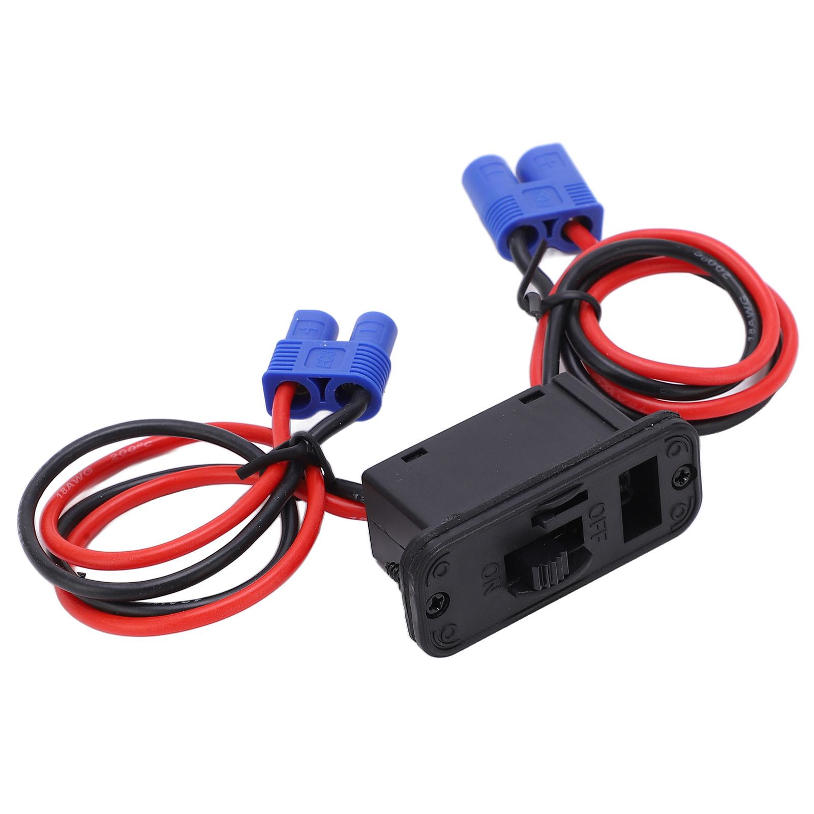 RC Switch High Current On Off Switch Switch Control System Accessories for Remote Control Car
RC Switch High Current On Off Switch Switch Control System Accessories for Remote Control Car