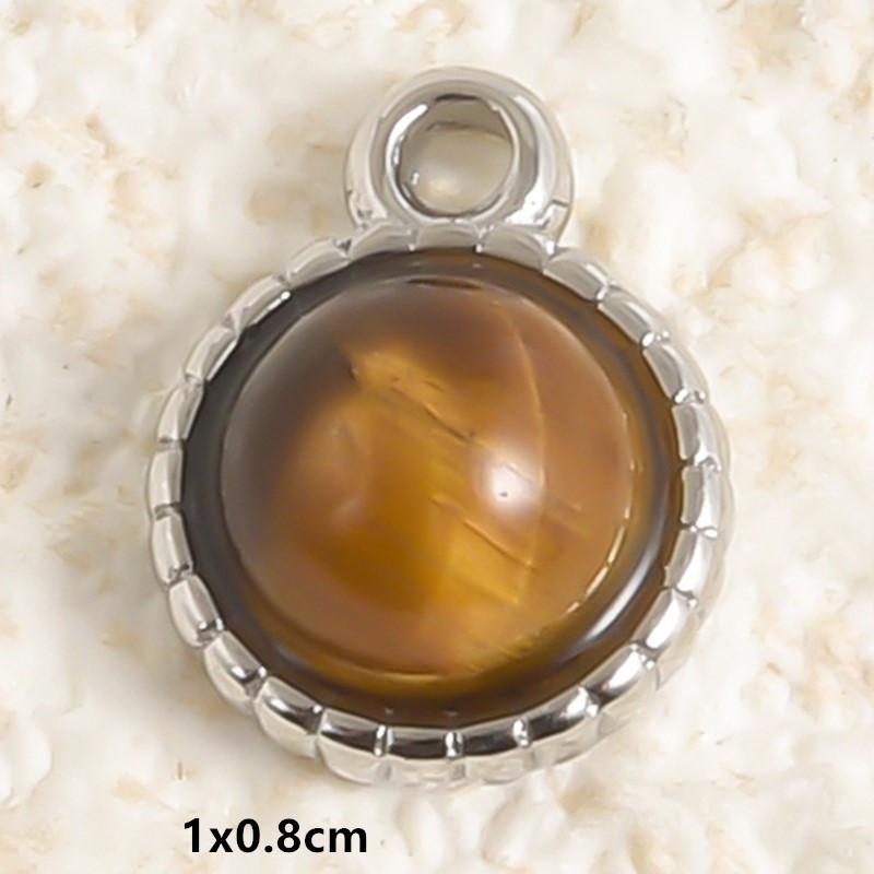 Retro Natural Stone Stainless Steel Sun Pendants For Jewelry Making Supplies Charms DIY Necklace Earrings Accessories Components
Retro Natural Stone Stainless Steel Sun Pendants For Jewelry Making Supplies Charms DIY Necklace Earrings Accessories Components