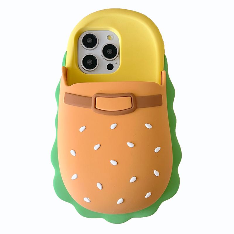 Для iPhone 16 Pro Max Силіконовий чохол Милий дизайн шльопанців-гамбургерів Ударостійка задня кришка телефону As Shown A
Для iPhone 16 Pro Max Силіконовий чохол Милий дизайн шльопанців-гамбургерів Ударостійка задня кришка телефону As Shown A