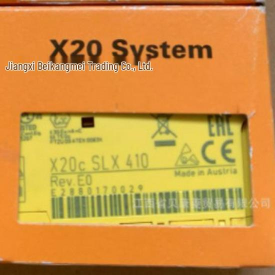 X20CSLX410 B&R Full Series: Brand New, Genuine, In Stock with One-Year Warranty
X20CSLX410 B&R Full Series: Brand New, Genuine, In Stock with One-Year Warranty
