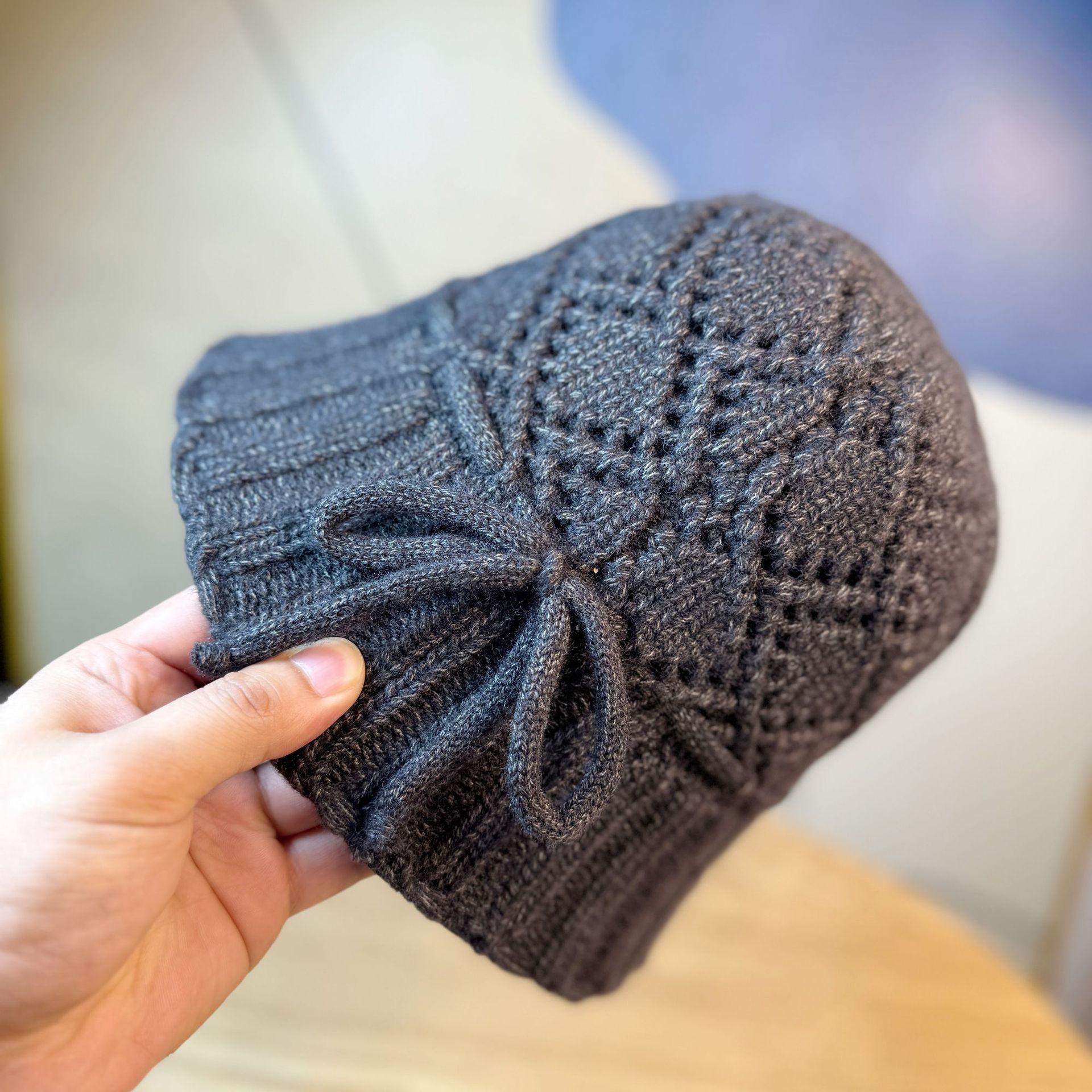 Ladies Bucket Hat Hollow Rope Knitted Hat Autumn and Winter Warm Knitted Hat New one size темно-сірий
Ladies Bucket Hat Hollow Rope Knitted Hat Autumn and Winter Warm Knitted Hat New one size темно-сірий