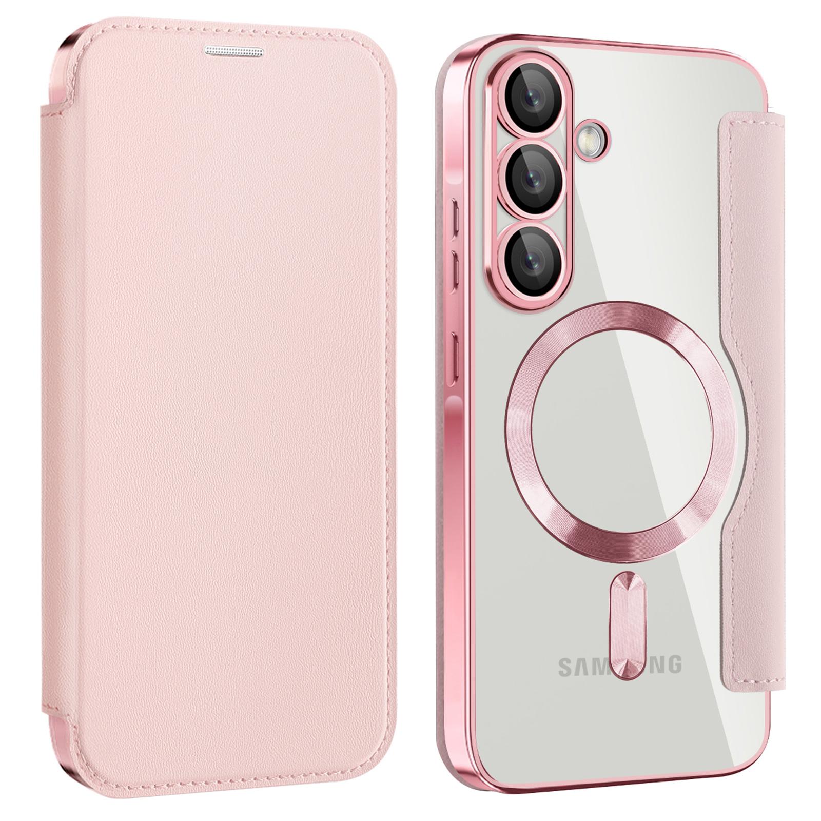 Чохол для Samsung Galaxy A56 5G Сумісний з MagSafe RFID Блокування Шкіряний Чохол для Телефону Pink
Чохол для Samsung Galaxy A56 5G Сумісний з MagSafe RFID Блокування Шкіряний Чохол для Телефону Pink