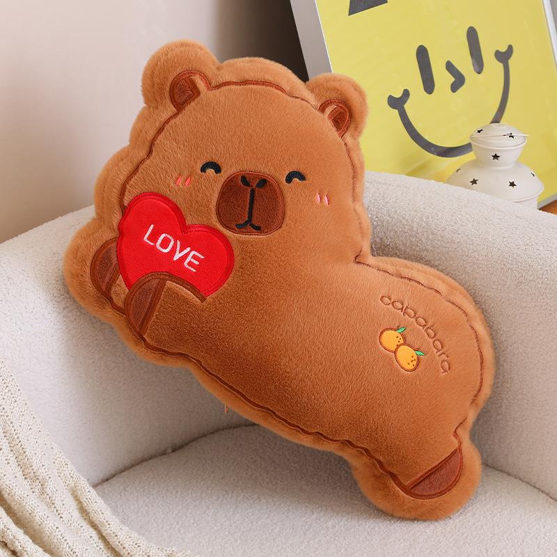 Мягкая подушка-игрушка капибара, плюшевая кукла, кукла капибара, кукла-тряпичная кукла для успокоения девочки 50cm(0.55kg)
Мягкая подушка-игрушка капибара, плюшевая кукла, кукла капибара, кукла-тряпичная кукла для успокоения девочки 50cm(0.55kg)