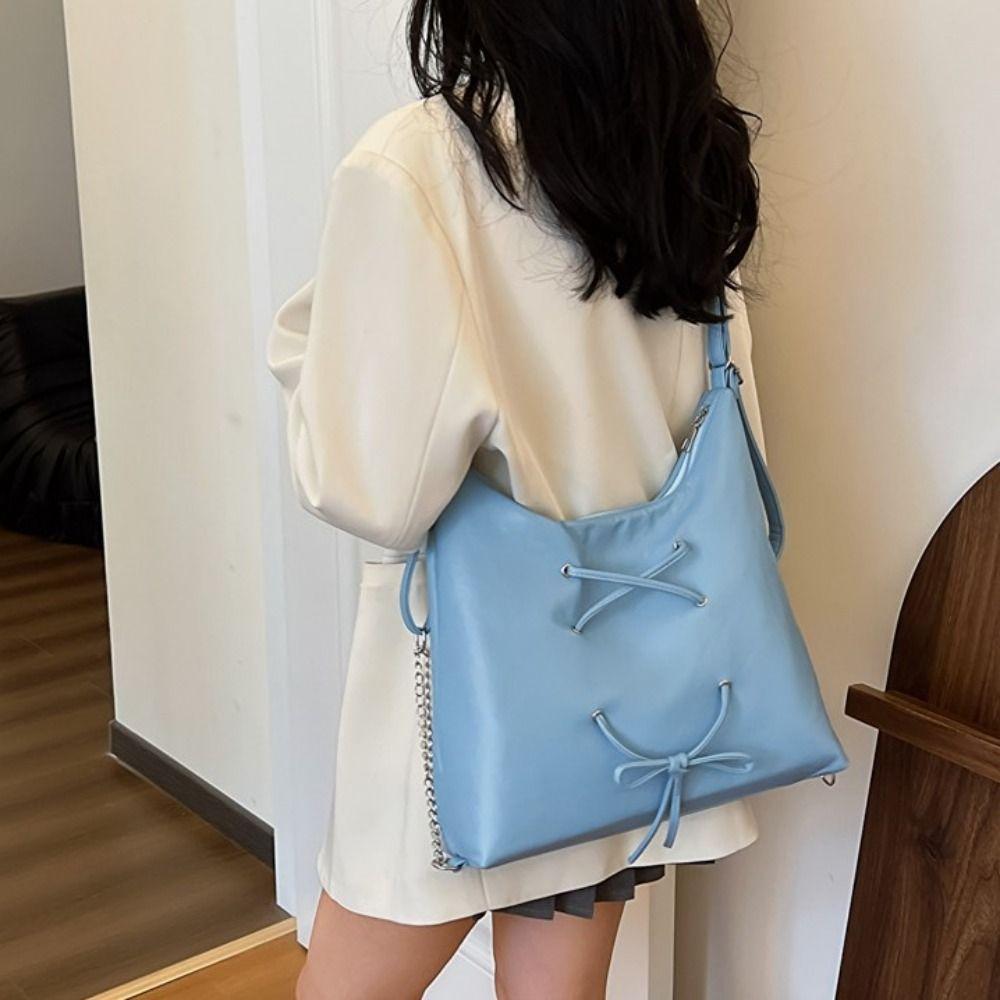 Korean Style Bow Tie Shoulder Bag Shopping Bag PU Leather Crossbody Bag Balletcore Bow Bag Women рожевий
Korean Style Bow Tie Shoulder Bag Shopping Bag PU Leather Crossbody Bag Balletcore Bow Bag Women рожевий