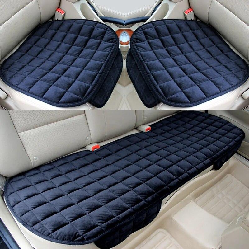 Plush Car Seat Cover Front Rear Flocking Cloth Fabric Cushion Breathable Protector Mat Pad Universal Auto Interior Truck SUV Van
Plush Car Seat Cover Front Rear Flocking Cloth Fabric Cushion Breathable Protector Mat Pad Universal Auto Interior Truck SUV Van