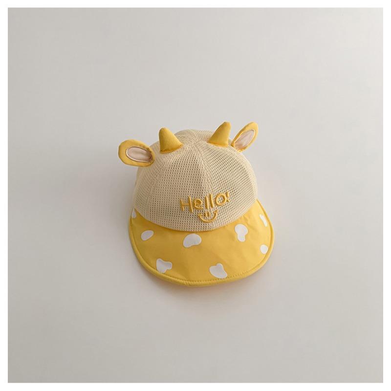 Детская летняя дышащая сетчатая шляпа с широкими полями для защиты от солнца, милая и очень милая шляпа от солнца для мальчика и девочки 8-36M жёлтый
Детская летняя дышащая сетчатая шляпа с широкими полями для защиты от солнца, милая и очень милая шляпа от солнца для мальчика и девочки 8-36M жёлтый