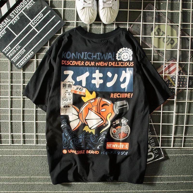 Parentchild Clothing Summer Harajuku Japanese Style Shortsleeved Tshirt Mens Tide Brand Street Loose Couple Tops Clothing 4XL
Parentchild Clothing Summer Harajuku Japanese Style Shortsleeved Tshirt Mens Tide Brand Street Loose Couple Tops Clothing 4XL