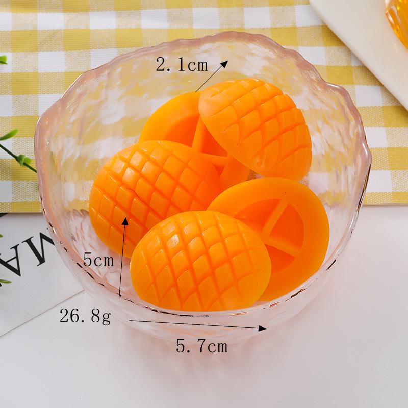 Creative Pineapple and Mango Slice Keychain: Fruit Model Decoration As Shown
Creative Pineapple and Mango Slice Keychain: Fruit Model Decoration As Shown